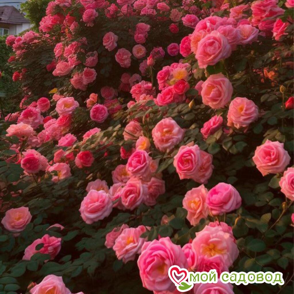 Роза плетистая Гранд Виста